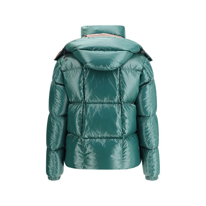 Green Polyamide Coat
