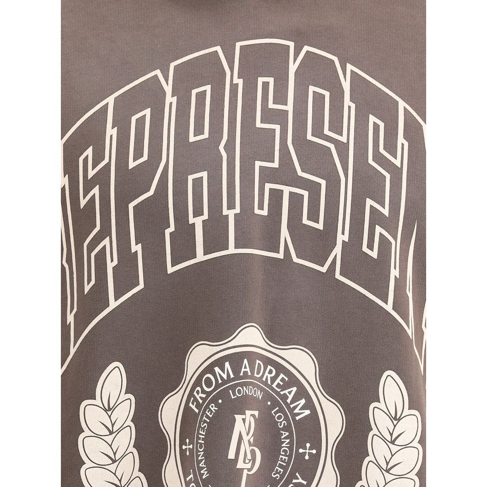 Brown Cotton Sweatshirt