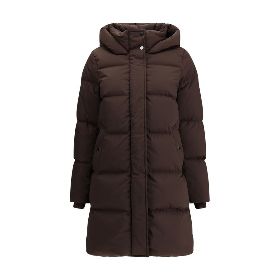 Brown Goose Down Parka