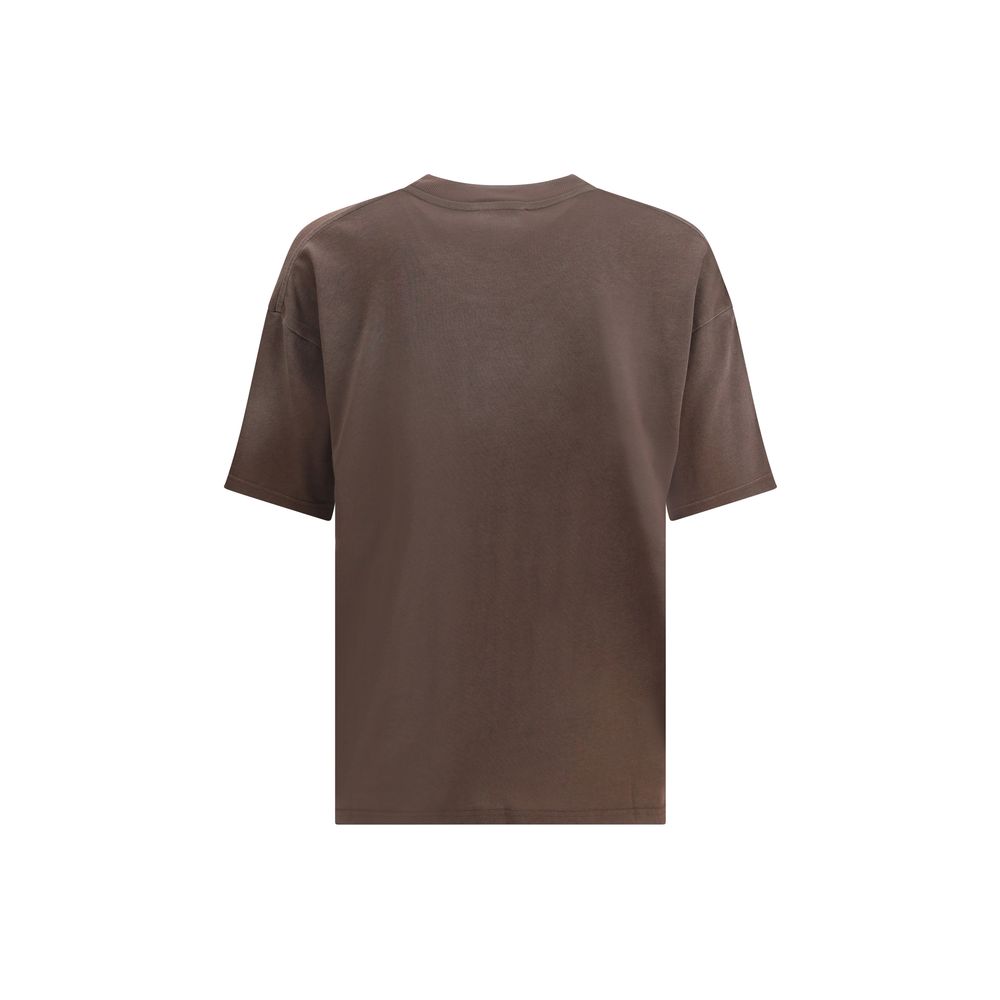 Brown Cotton T-Shirt
