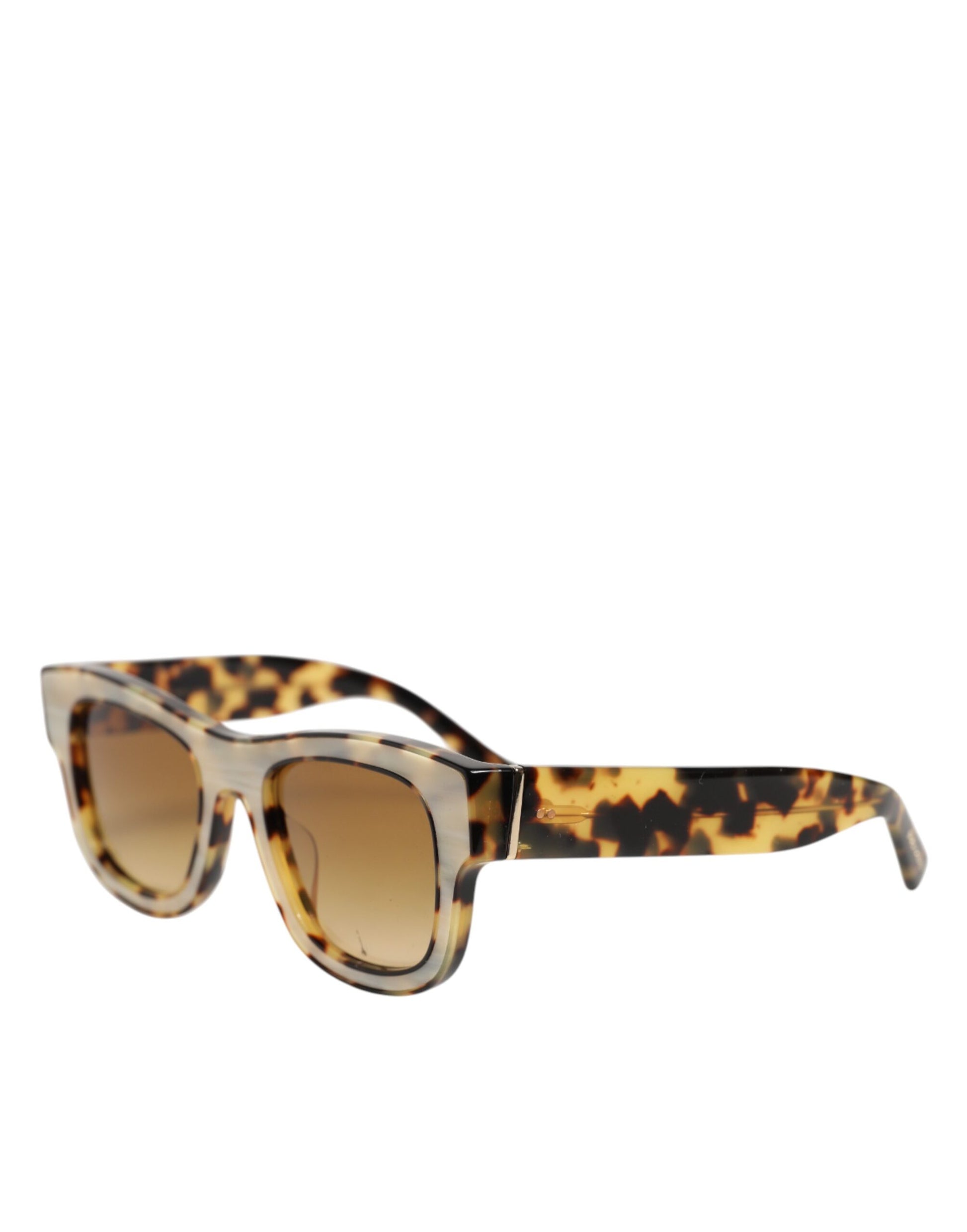 DG4379F White Tortoiseshell Gradient Acetate Shades Sunglasses