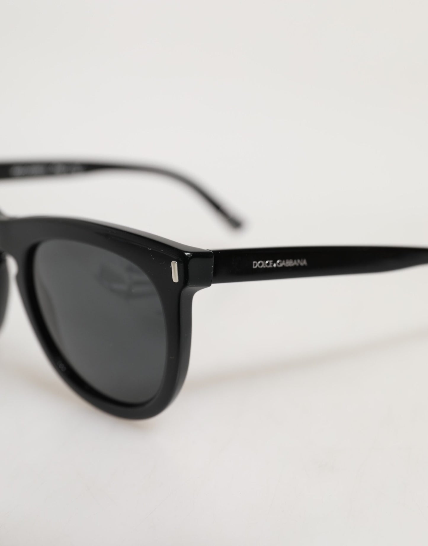 DG4281 Black Round Frame Full Rim Eyewear Sunglasses