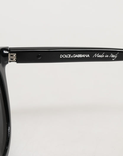 DG4281 Black Round Frame Full Rim Eyewear Sunglasses