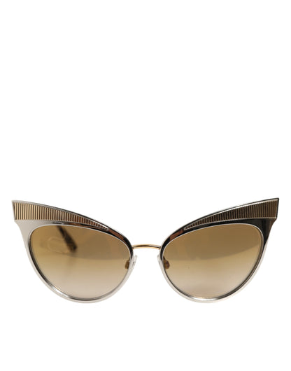 DG2178 Gold Metal Cat Eye Gradient Eyewear Sunglasses