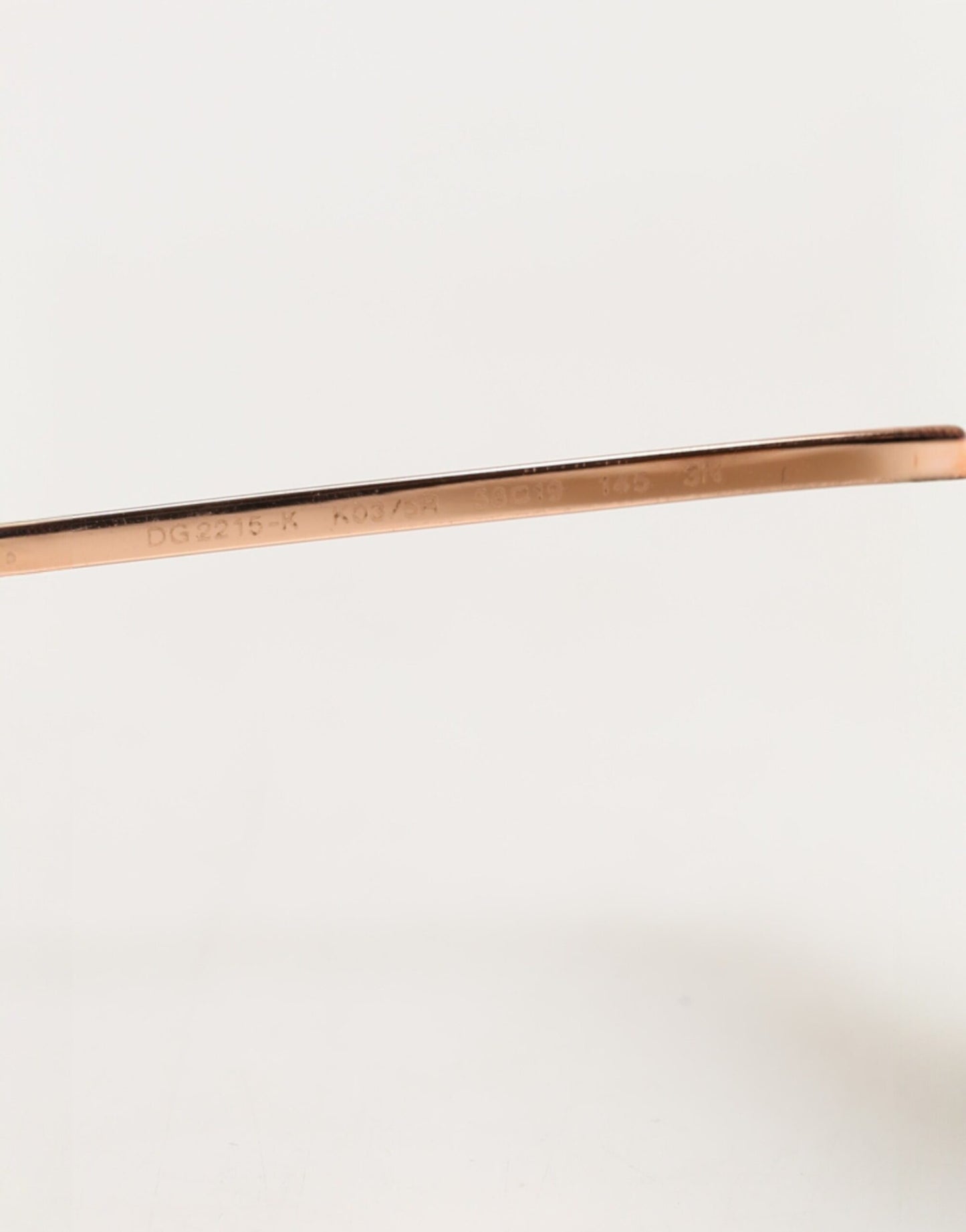 DG2215K Gold Metal Round Shades Eyewear Sunglasses