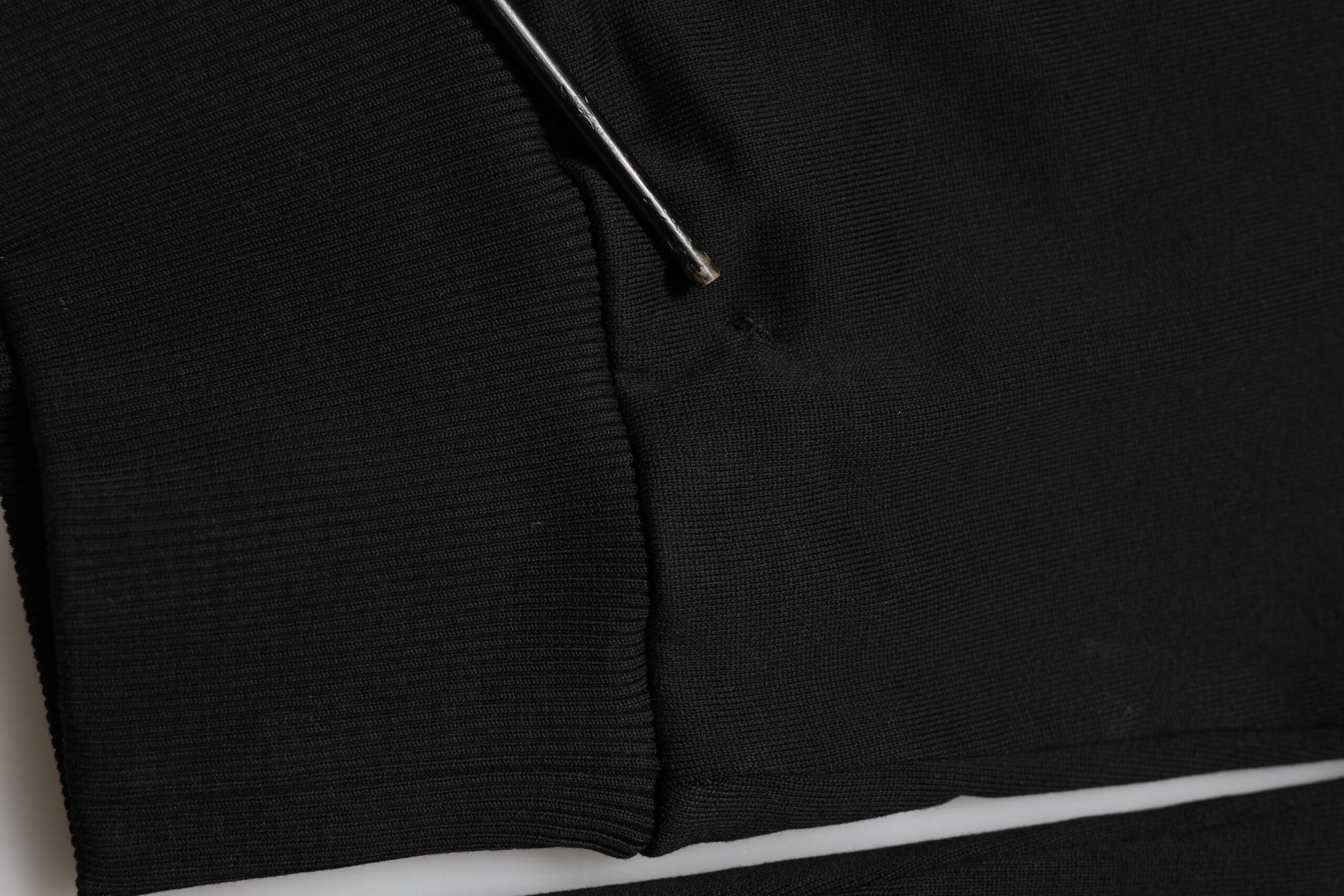 Black DG Logo Cotton Jogger Sweatpants Pants