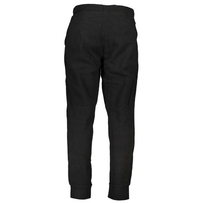 Black Polyester Men's Sweatpant