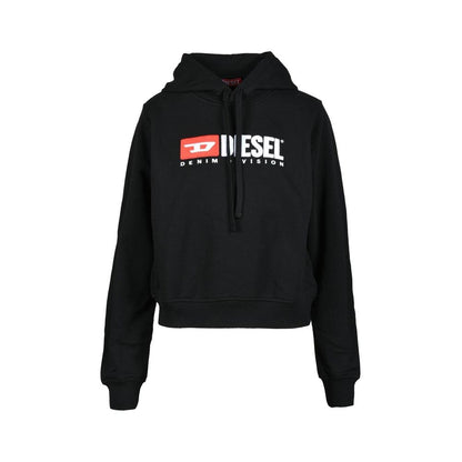 Black Cotton Hoodie