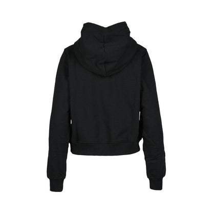 Black Cotton Hoodie