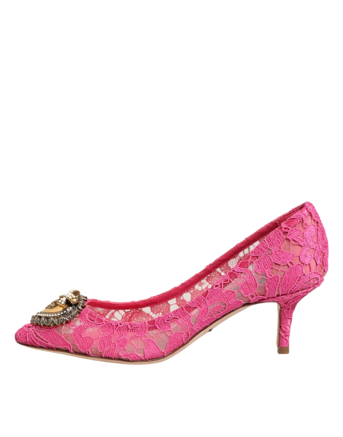 Pink Taormina Lace DEVOTION Pumps Shoes