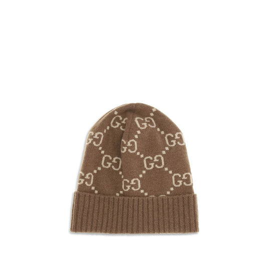 Brown Cashmere Beanie