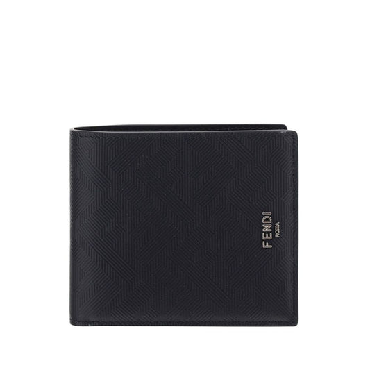 Black Calf Leather Bos Taurus Wallet