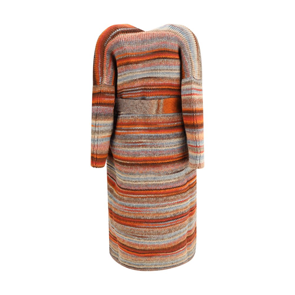 Multicolor Wool Coat