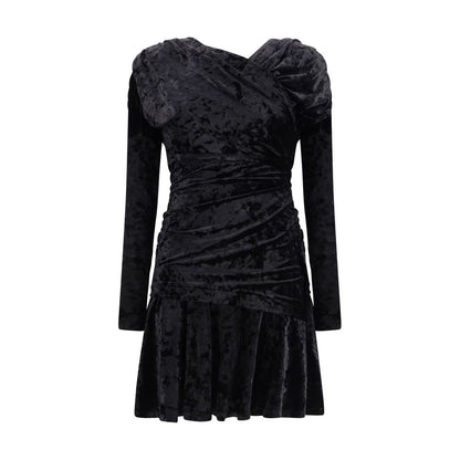Black Recycled Polyester Cocktail Dress