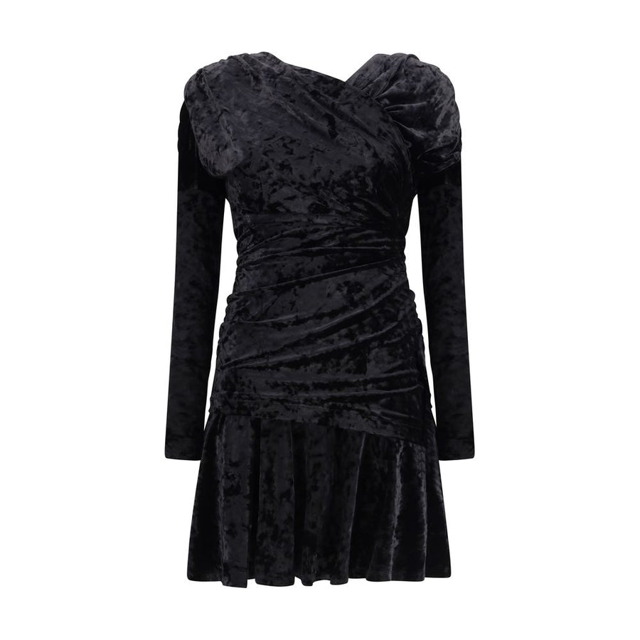 Black Recycled Polyester Cocktail Dress