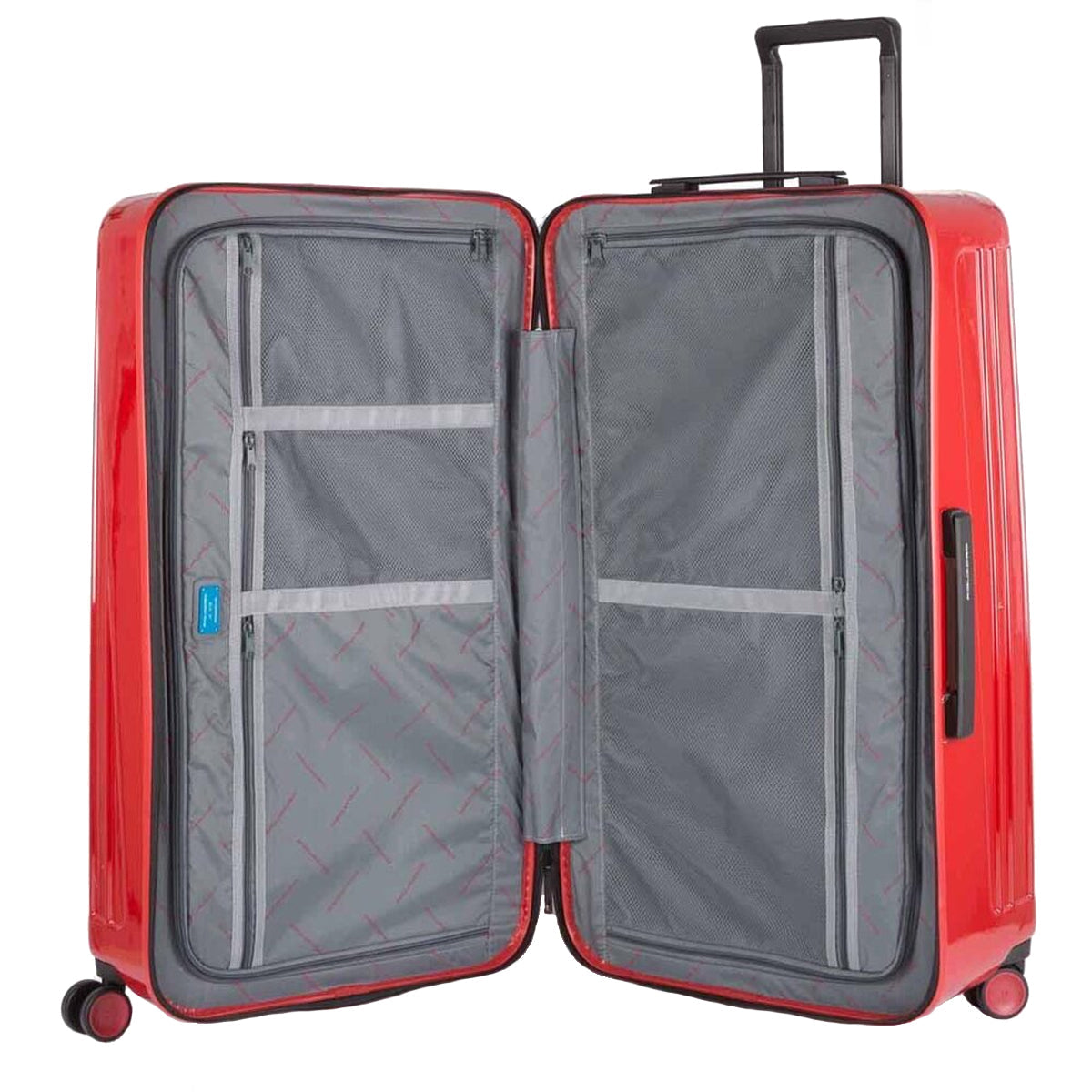 Red Polycarbonate Luggage And Travel