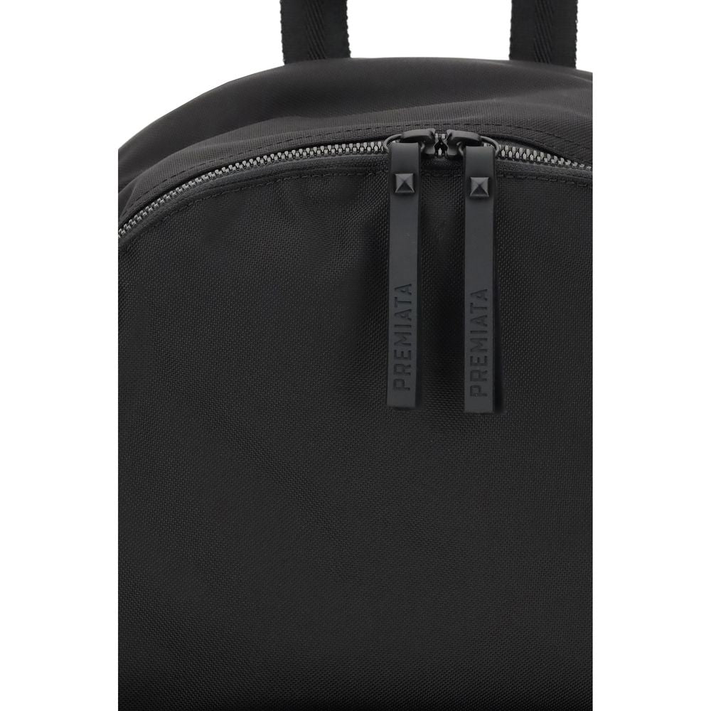 Black Nylon Backpack