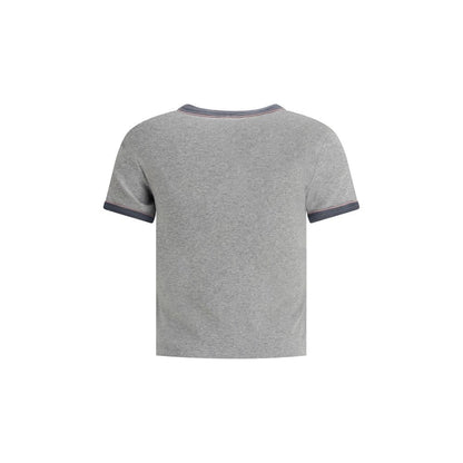 Gray Cotton T-Shirt