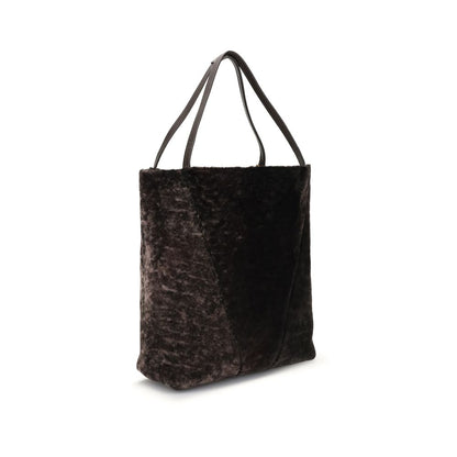 Brown Fur Shoulder Bag