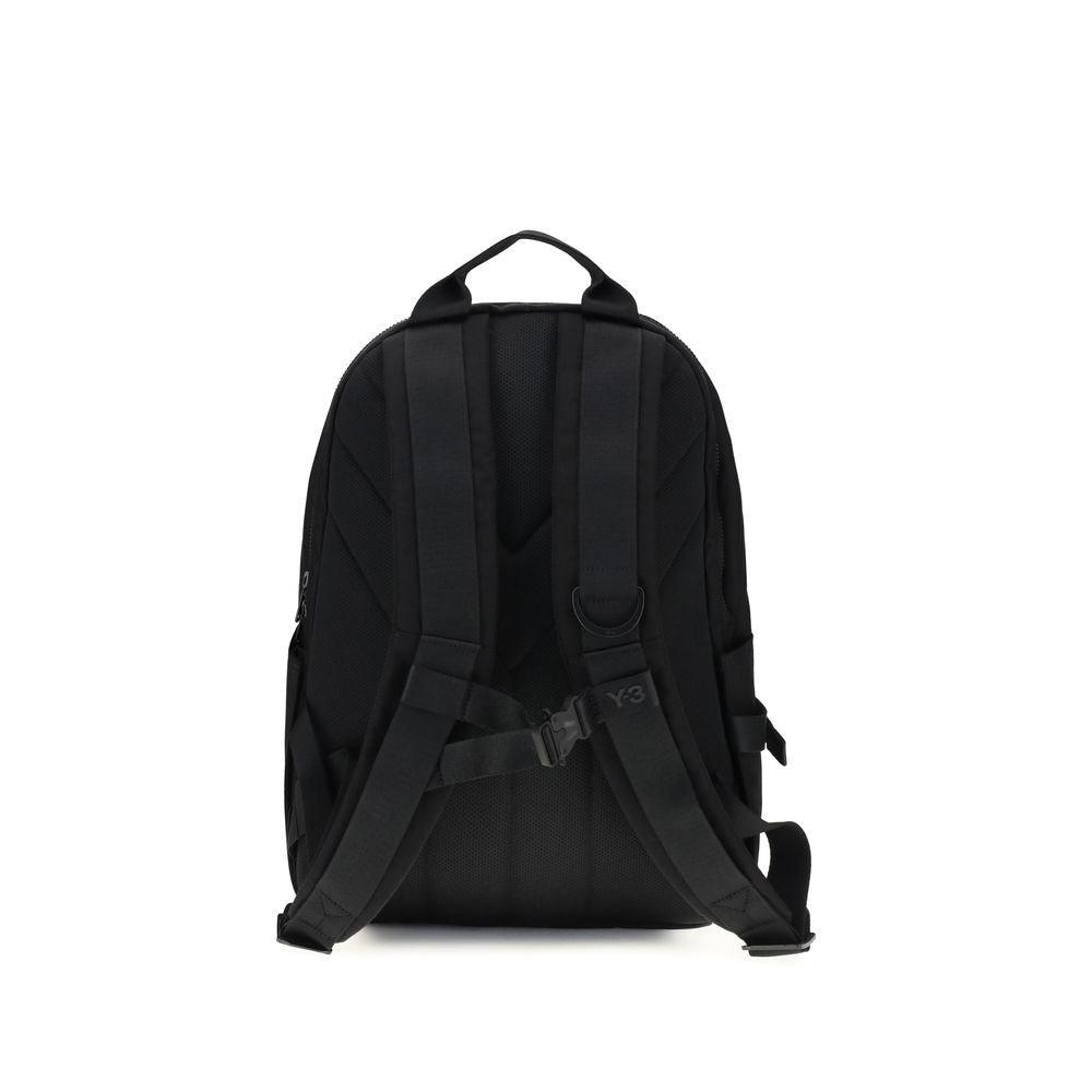 Black Polyester Backpack