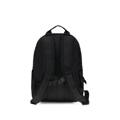 Black Polyester Backpack