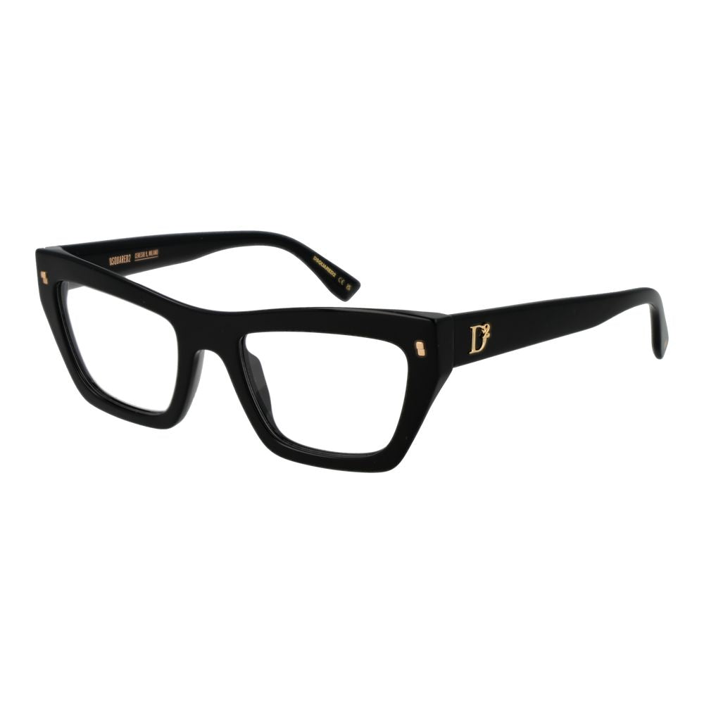 Black Acetate Glasses (Frames)