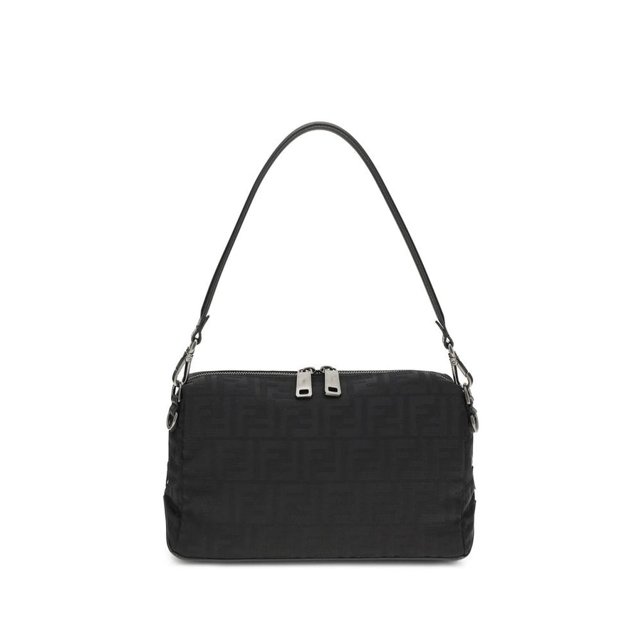 Black Nylon Shoulder Bag