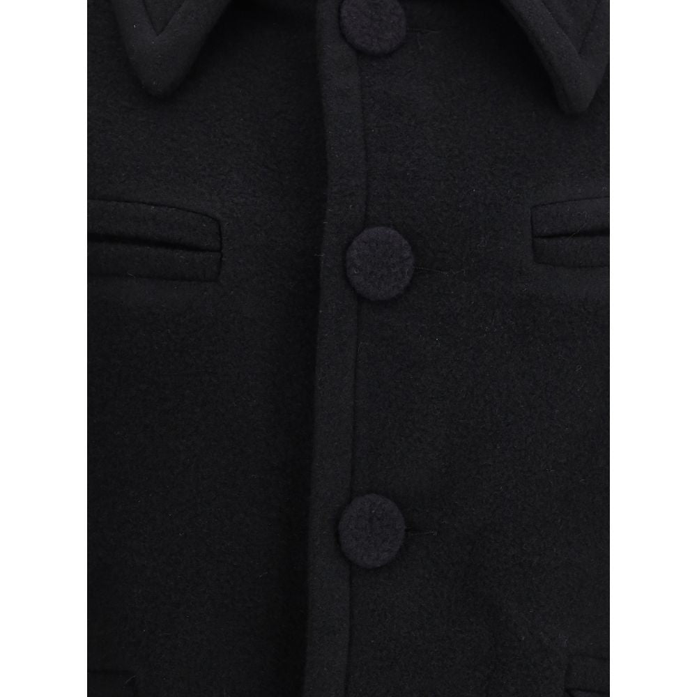 Black Cotton Coat