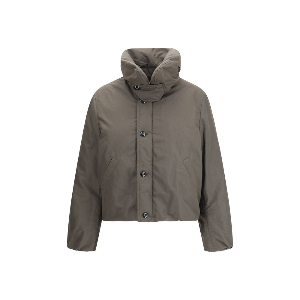 Brown Polyamide Shell Jacket