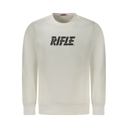 Bianco Cotton Men Sweatshirt