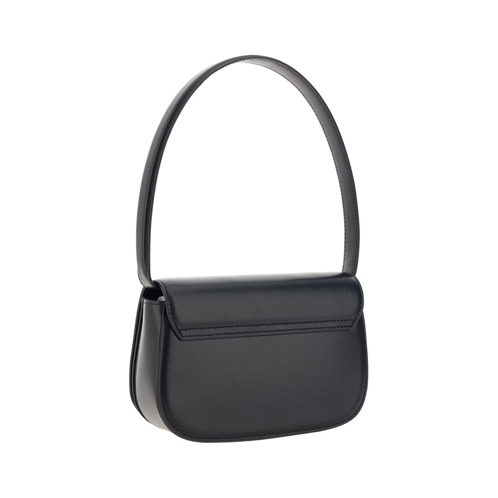 Black Calf Leather Bos Taurus Shoulder Bag