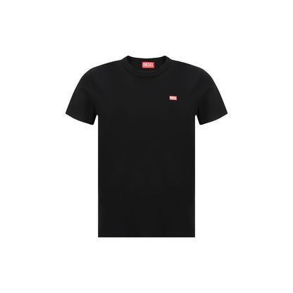 Black Cotton T-Shirt