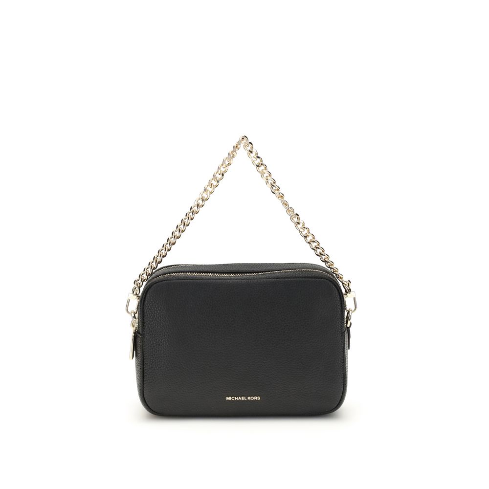 Black Calf Leather Bos Taurus Shoulder Bag