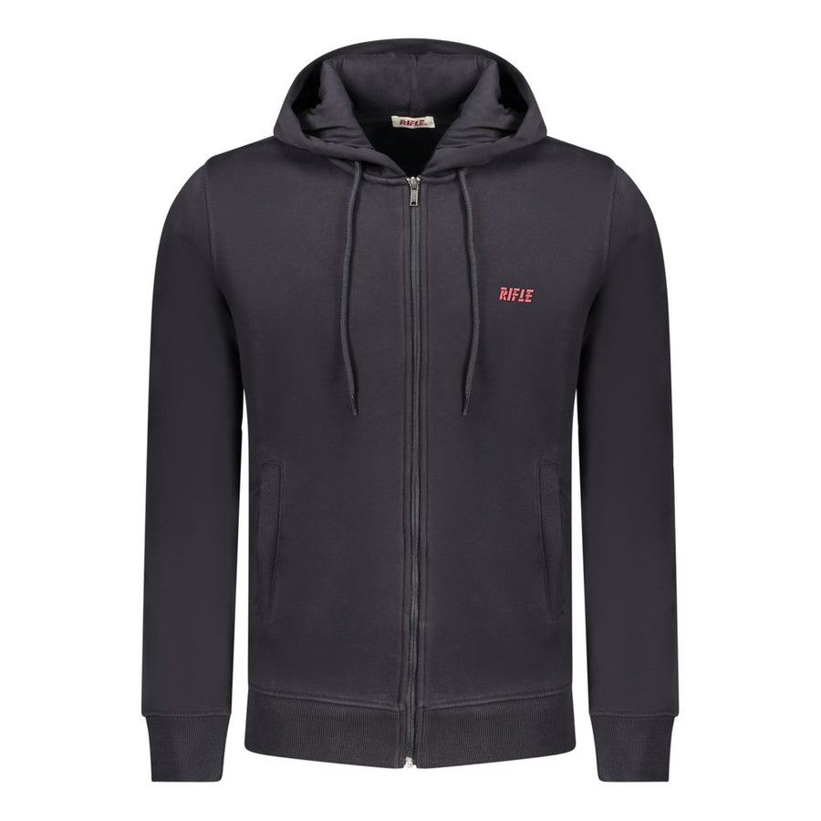 Blue Cotton Men Sweater