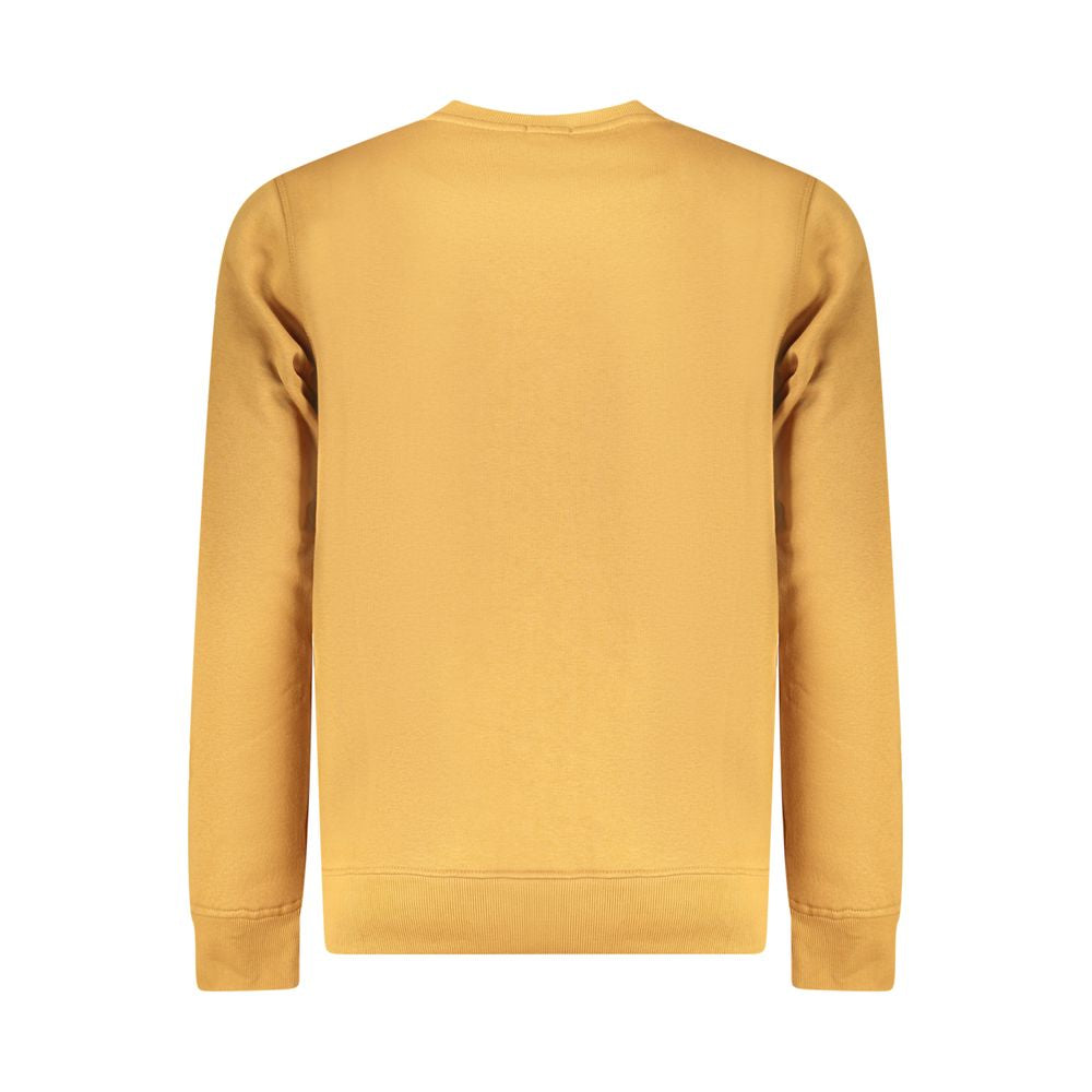 Brown Cotton Men Sweater