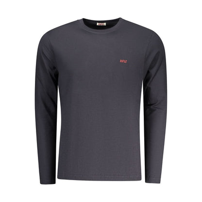 Blue Cotton Men T-Shirt