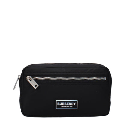 Black Nylon Clutch Bag
