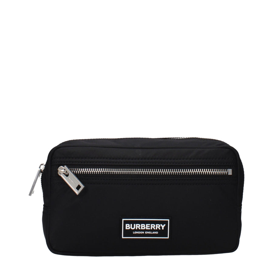 Black Nylon Clutch Bag