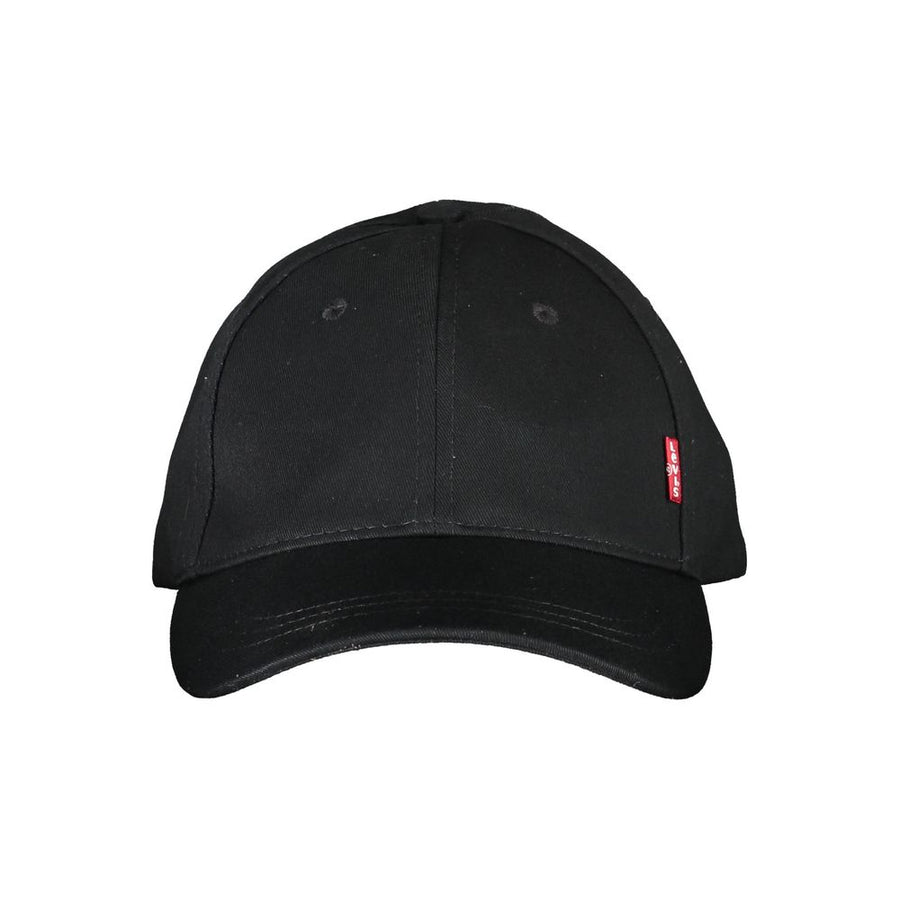 Black Cotton Hat