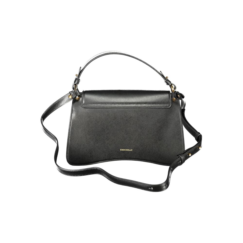 Black Leather Women Handbag