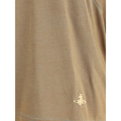 Brown Cotton Sportswear