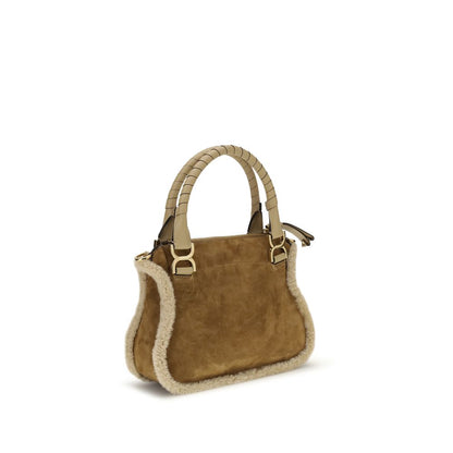 Beige Leather Handbag