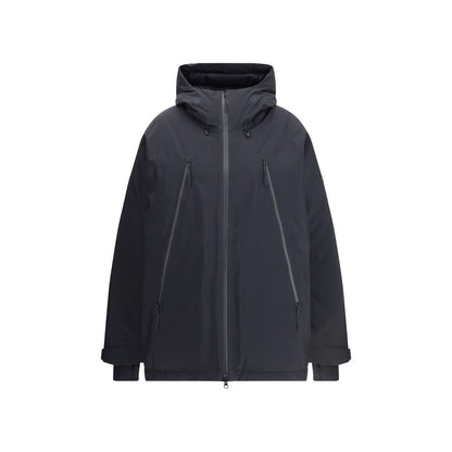 Black Polyester Parka