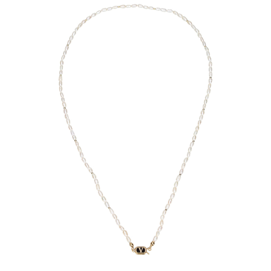 White Metal Necklace