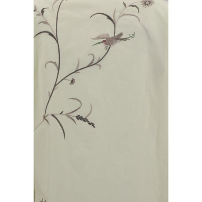 Yellow Cotton Pattern Shirt