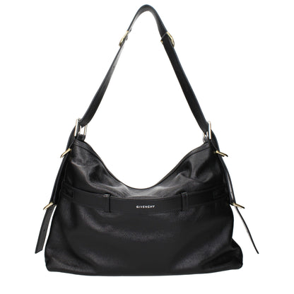 Black Leather Shoulder Bag