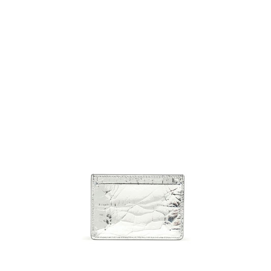 Silver Leather Wallet