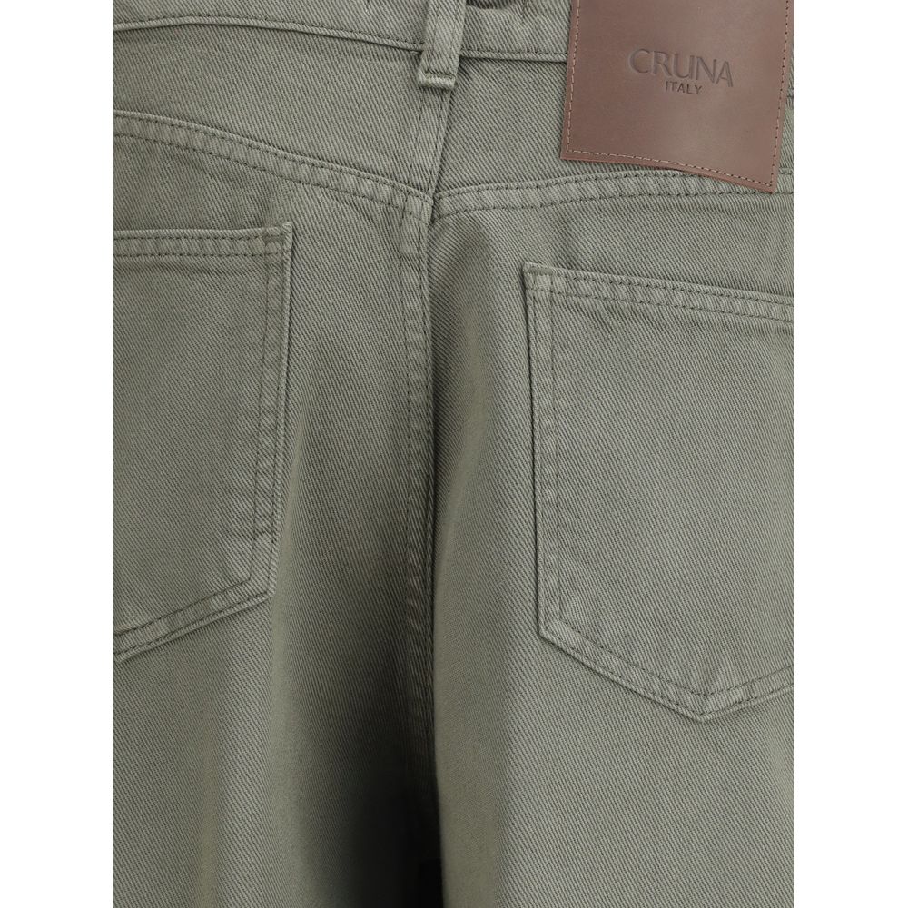 Bicolor Tencel Relaxed Fit Jeans