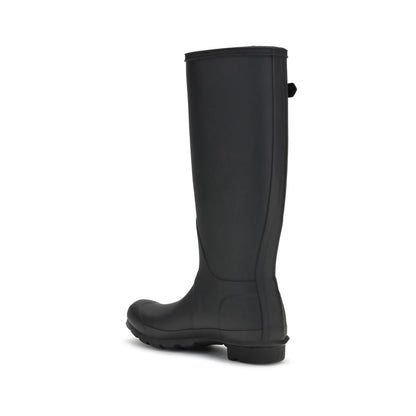 Black Rubber Rain Boots