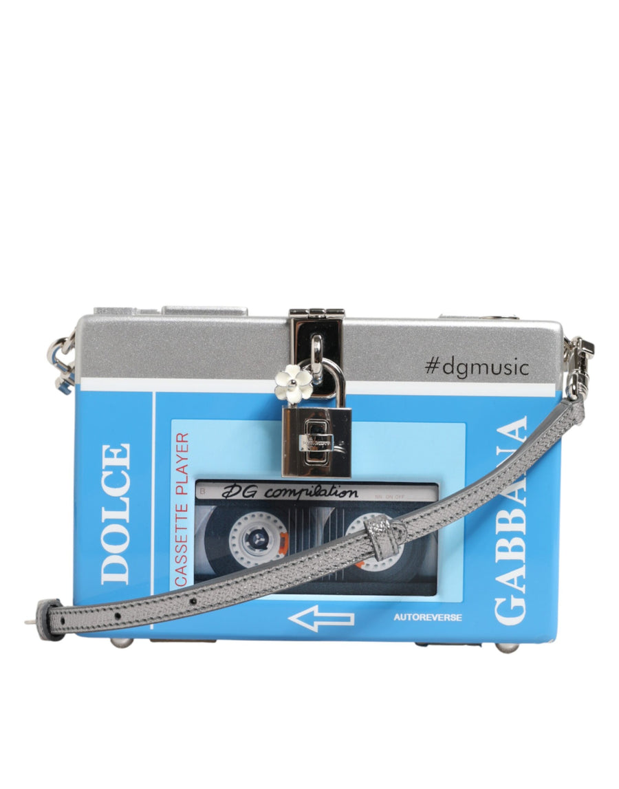 Multicolor Cassette Player Box DG Music Crossbody Bag